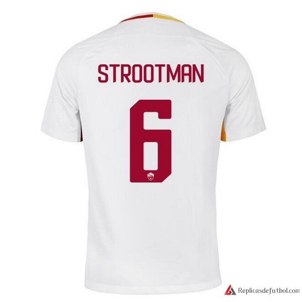 Camiseta AS Roma Segunda equipación Strootman 2017-2018